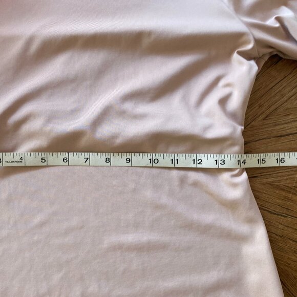 Reebok Classic Athleisure Blush Pink Mini Dress / Long Sleeves Size S - Picture 9 of 15